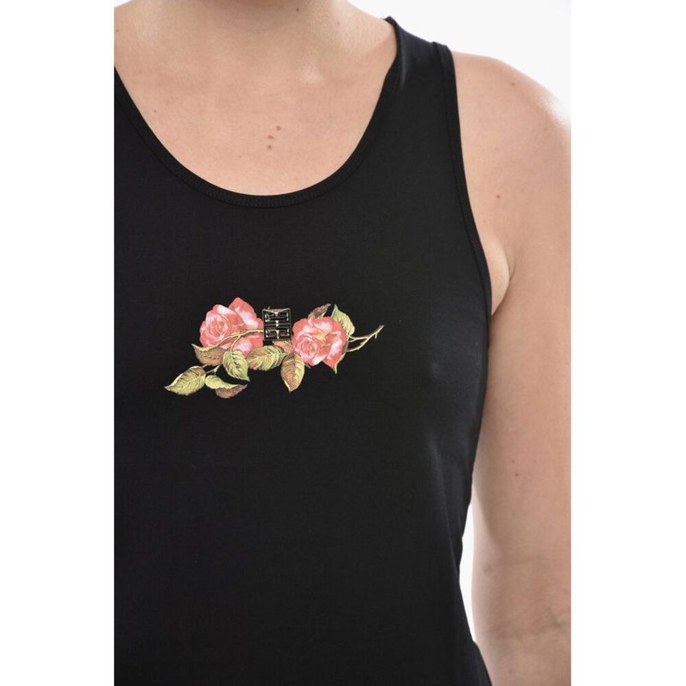 Cotton Tank Top ROSES - Picture 4 of 5